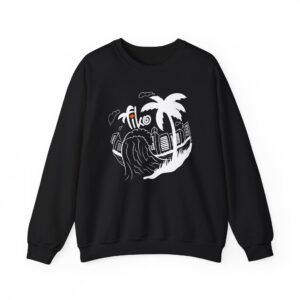 Tiko Beach Scene Unisex Heavy Blend™ Crewneck Sweatshirt