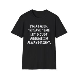 Laleh Unisex Softstyle T-Shirt