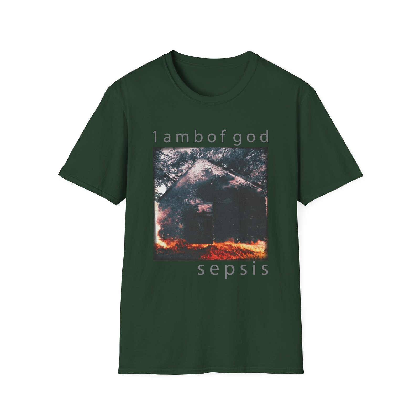 Lamb of God Sepsis Cover Unisex Softstyle T-Shirt