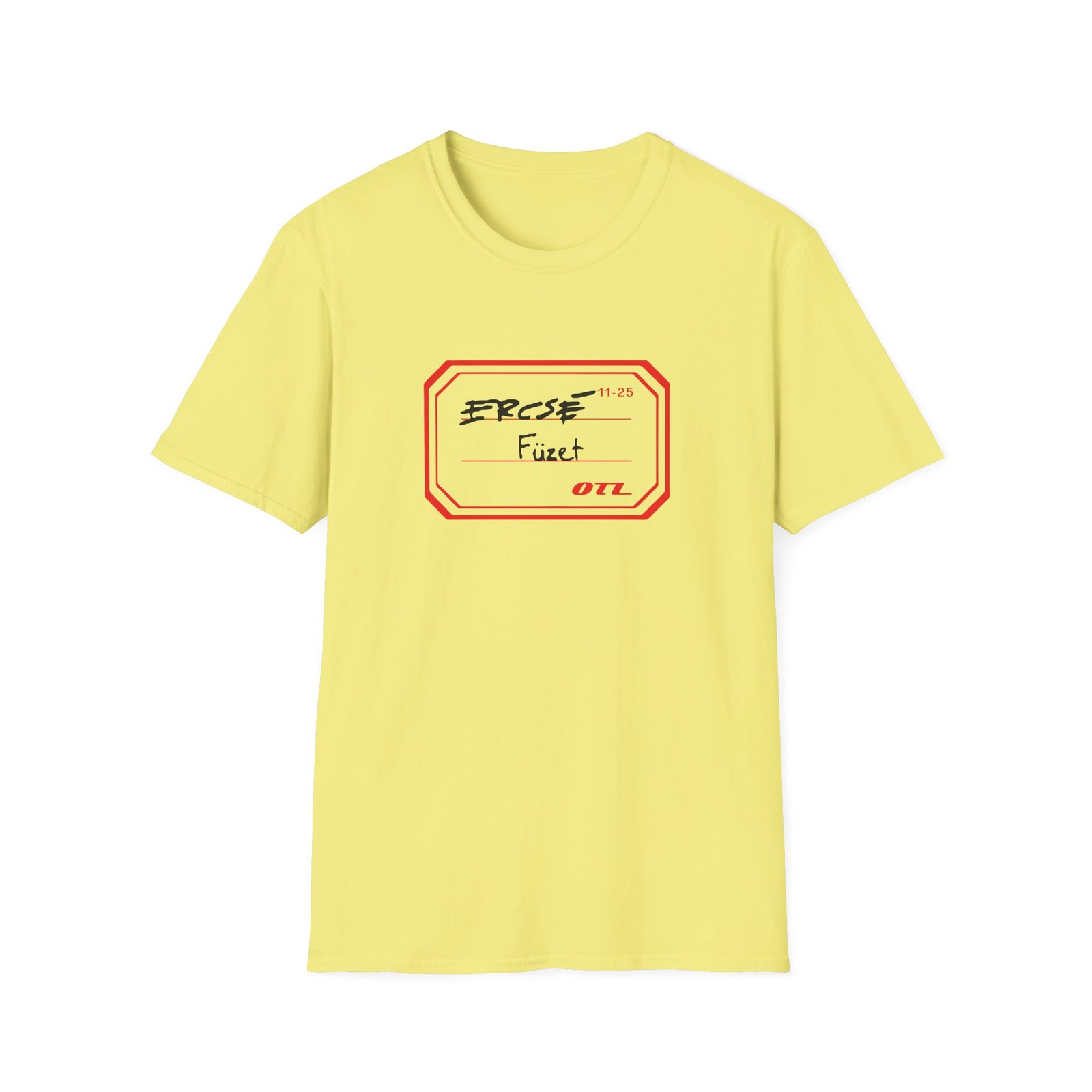 Otl Ercse Fuzet Unisex Softstyle T-Shirt