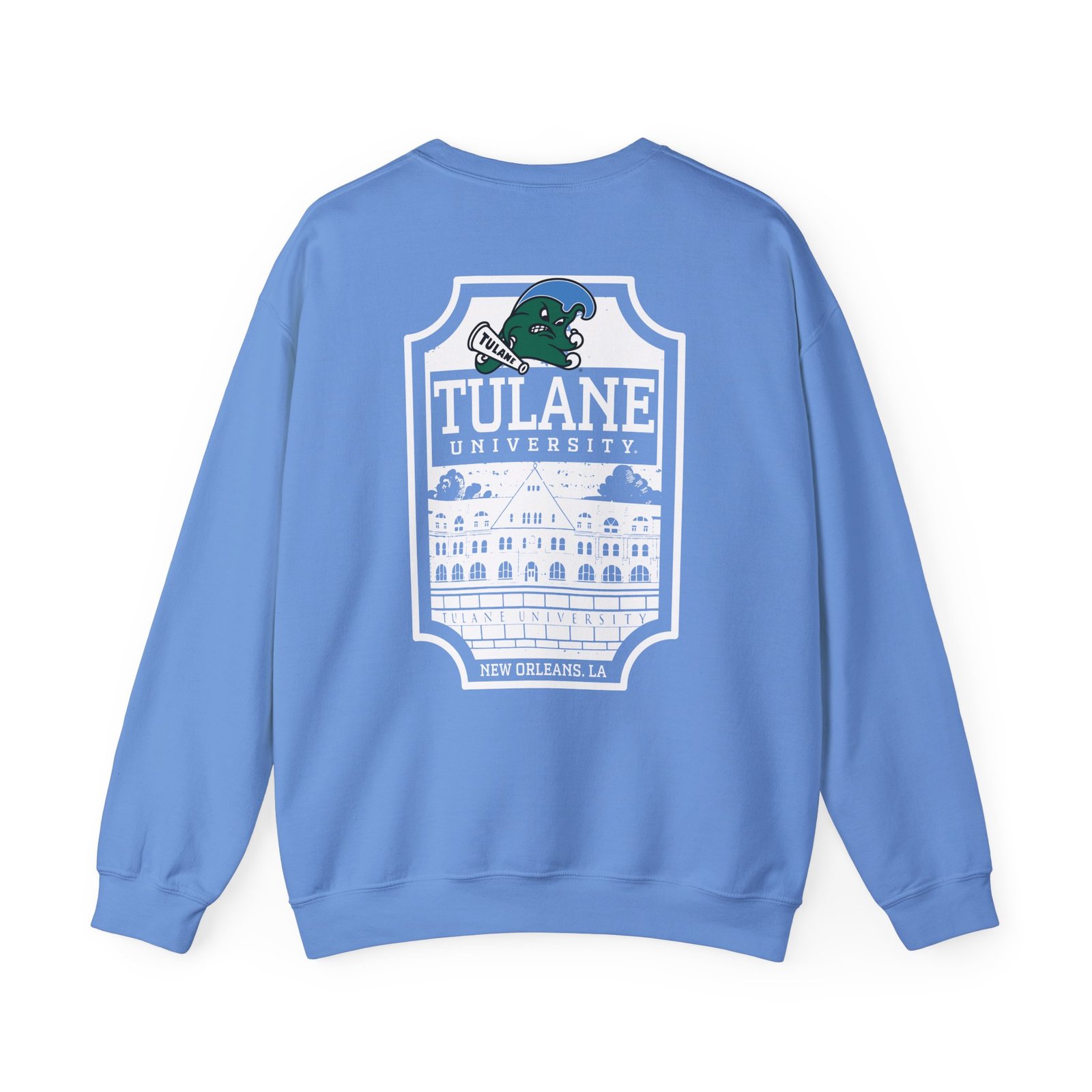 Tulane Green Wave Logo Unisex Heavy Blend™ Crewneck Sweatshirt