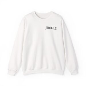 Jungle Black Hella Logos Unisex Heavy Blend™ Crewneck Sweatshirt