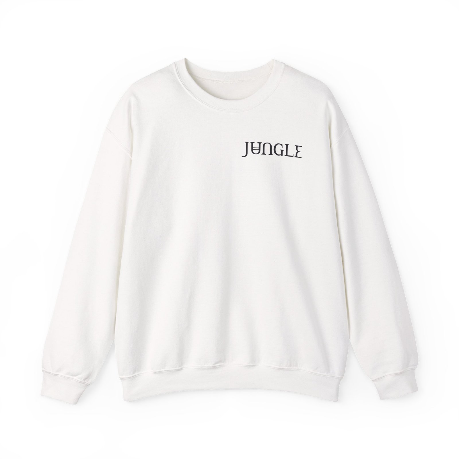Jungle Black Hella Logos Unisex Heavy Blend™ Crewneck Sweatshirt