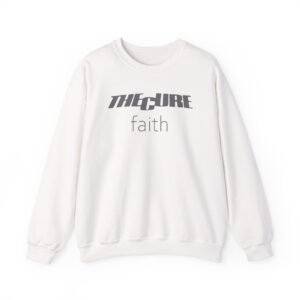 The Cure Faith Logo Unisex Heavy Blend™ Crewneck Sweatshirt