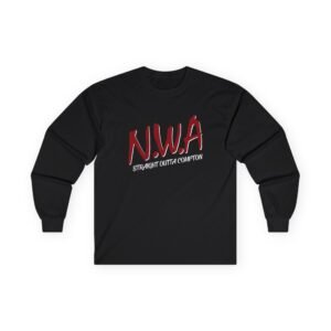 Direct N.W.A - 'Straight Outta Compton Unisex Ultra Cotton Long Sleeve Tee