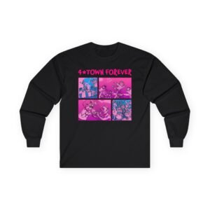 4town Forever Concert Panels Unisex Ultra Cotton Long Sleeve Tee