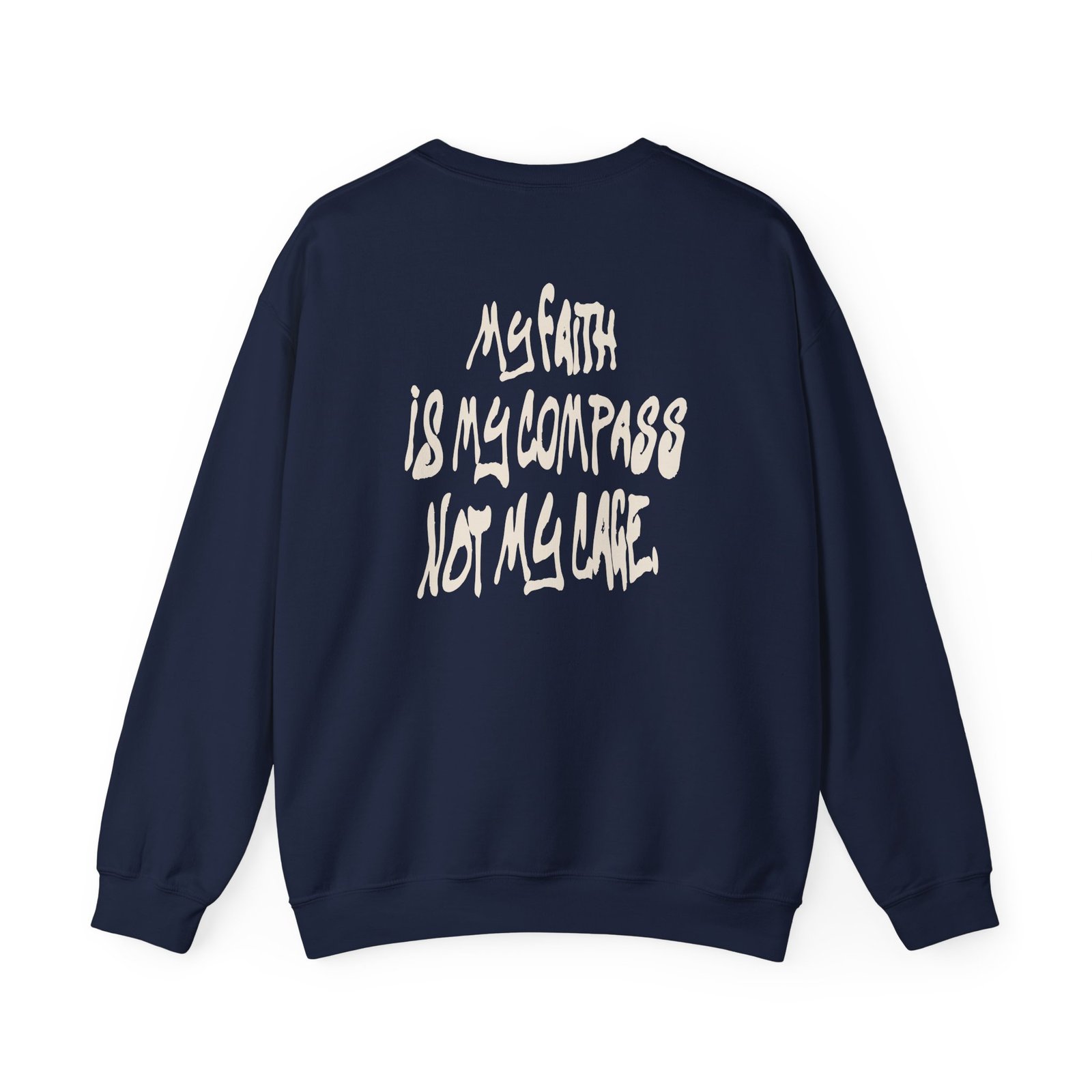 Lecrae Faith is My Compas Unisex Heavy Blend™ Crewneck Sweatshirt