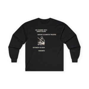 James Blake Queen Elizabeth Theatre Event Unisex Ultra Cotton Long Sleeve Tee