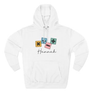 Math Three-panel Fleece Hoodie