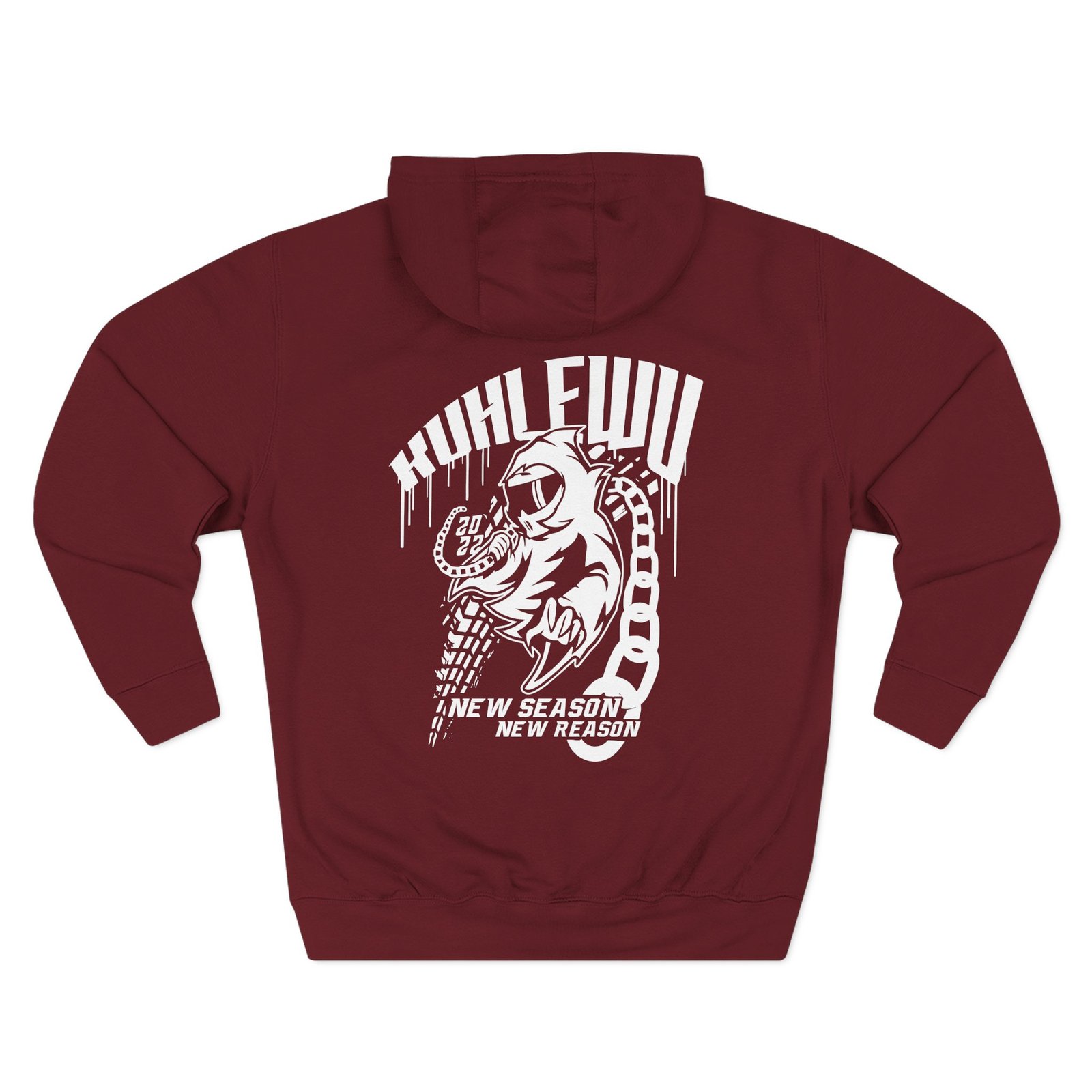 Kuhlewu Three-Panel Fleece Hoodie