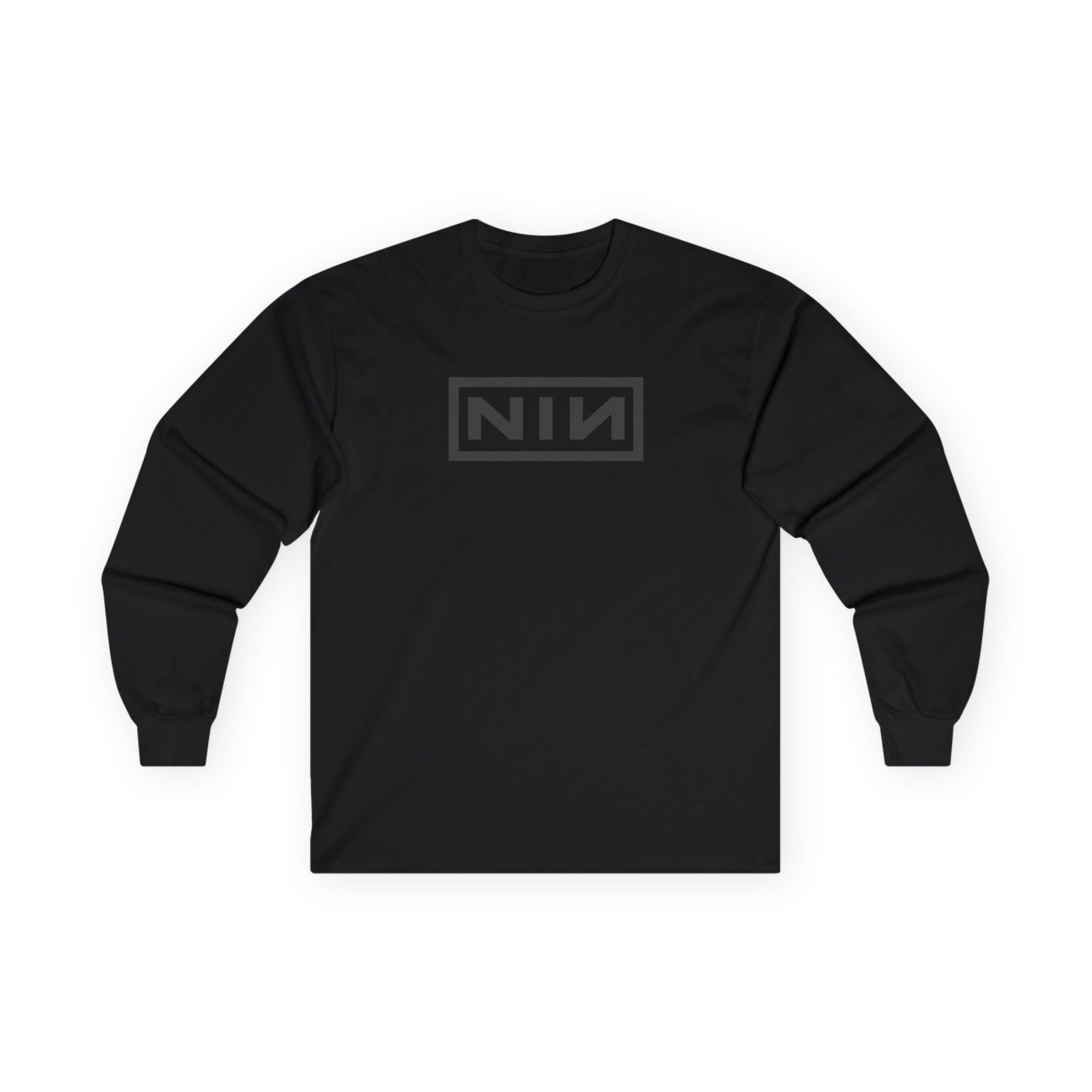 Nine Inch Nails Logo Unisex Ultra Cotton Long Sleeve Tee