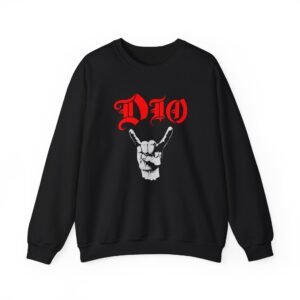 Dio Devil Horns Unisex Heavy Blend™ Crewneck Sweatshirt