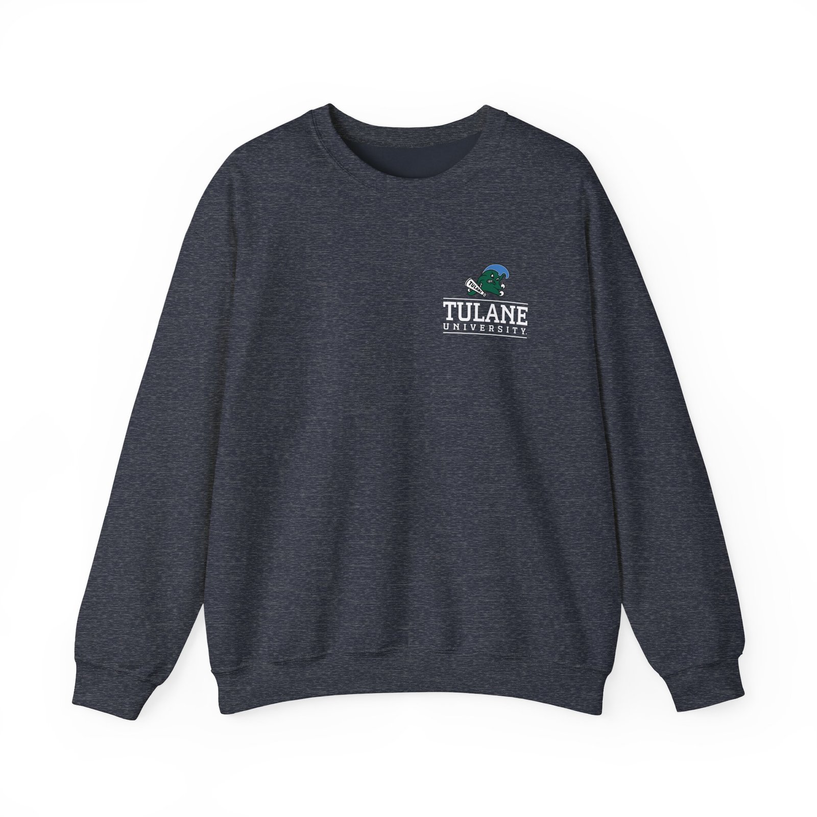 Tulane Green Wave Logo Unisex Heavy Blend™ Crewneck Sweatshirt