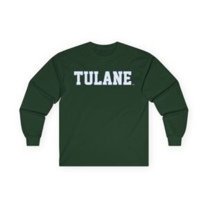 Tulane Green Wave Everyday Unisex Ultra Cotton Long Sleeve Tee