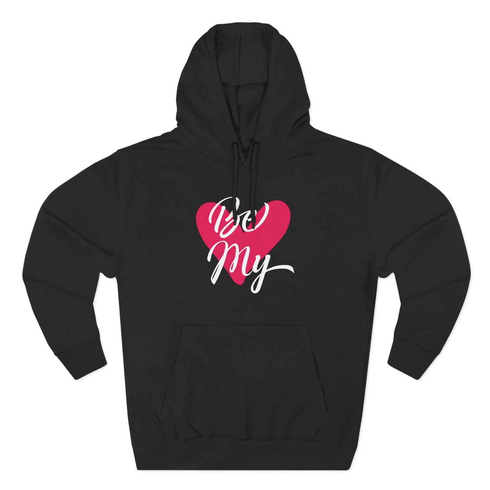 Valentines Day Three-panel Fleece Hoodie