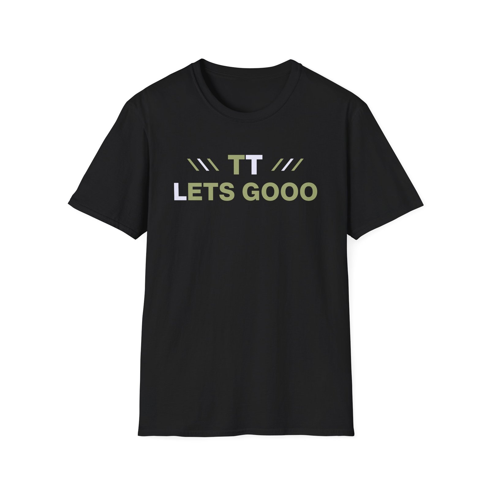 Trucker Tim Lets Gooo Unisex Softstyle T-shirt