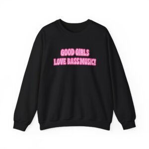 Leah Kateb Good Girls Love Bass Music Unisex Heavy Blend™ Crewneck Sweatshirt