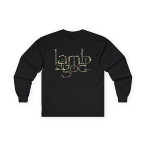 Lamb of God Camo Flag Unisex Ultra Cotton Long Sleeve Tee