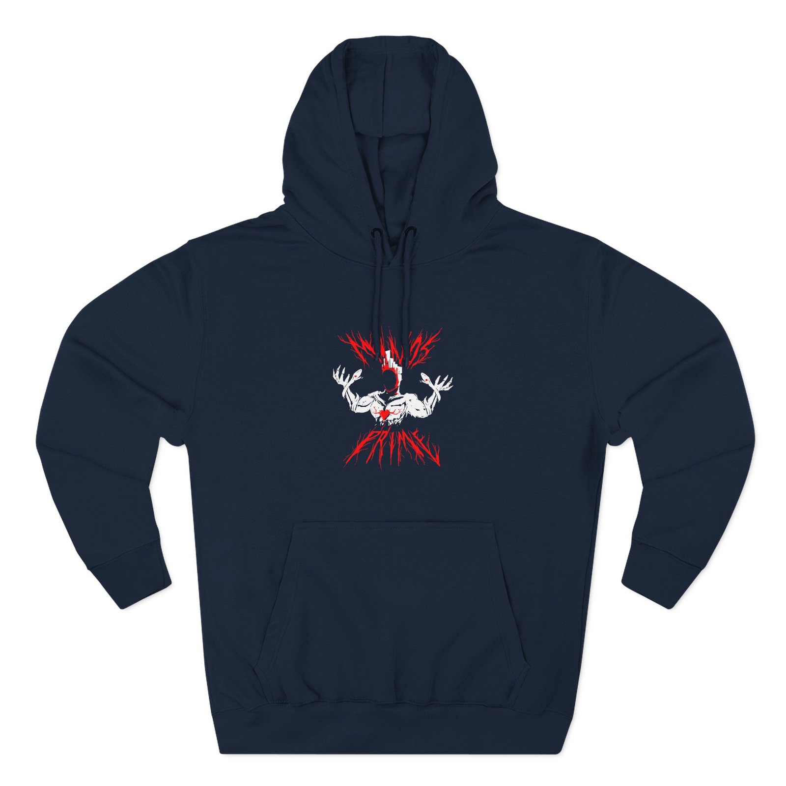 Ultrakill Minos Prime Metal Three-panel Fleece Hoodie