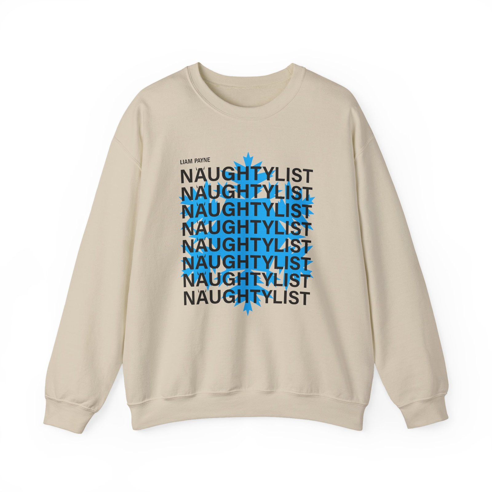 Liam Payne Naughty List Unisex Heavy Blend™ Crewneck Sweatshirt