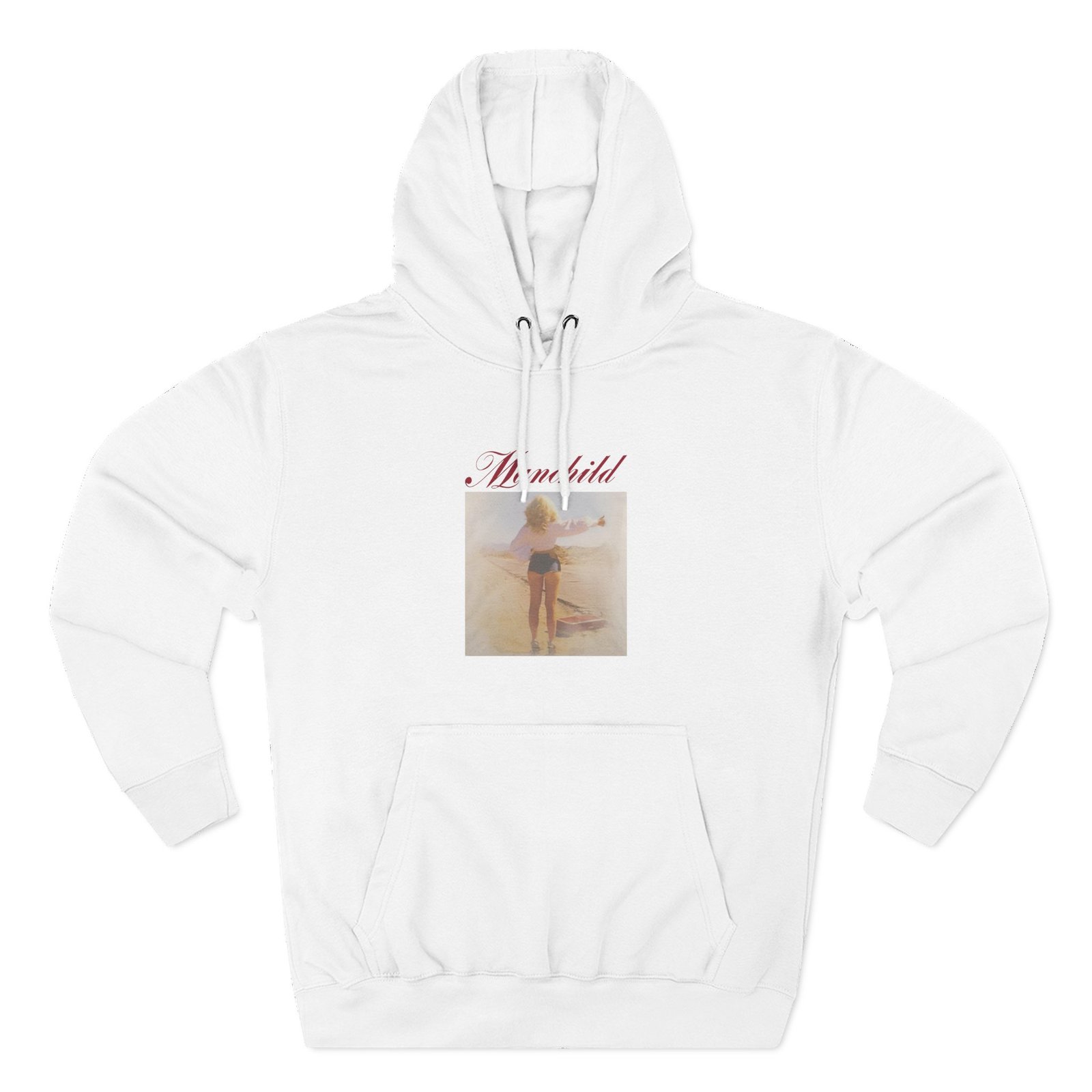 Sabrina Carpenter Manchild Photo Three-Panel Fleece Hoodie
