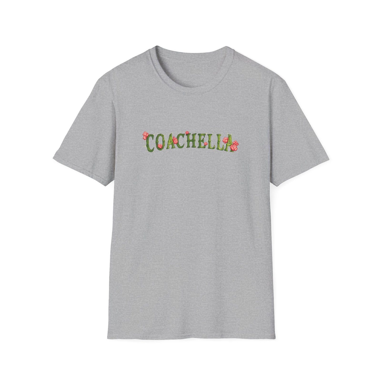 Coachella Flower Unisex Softstyle T-Shirt