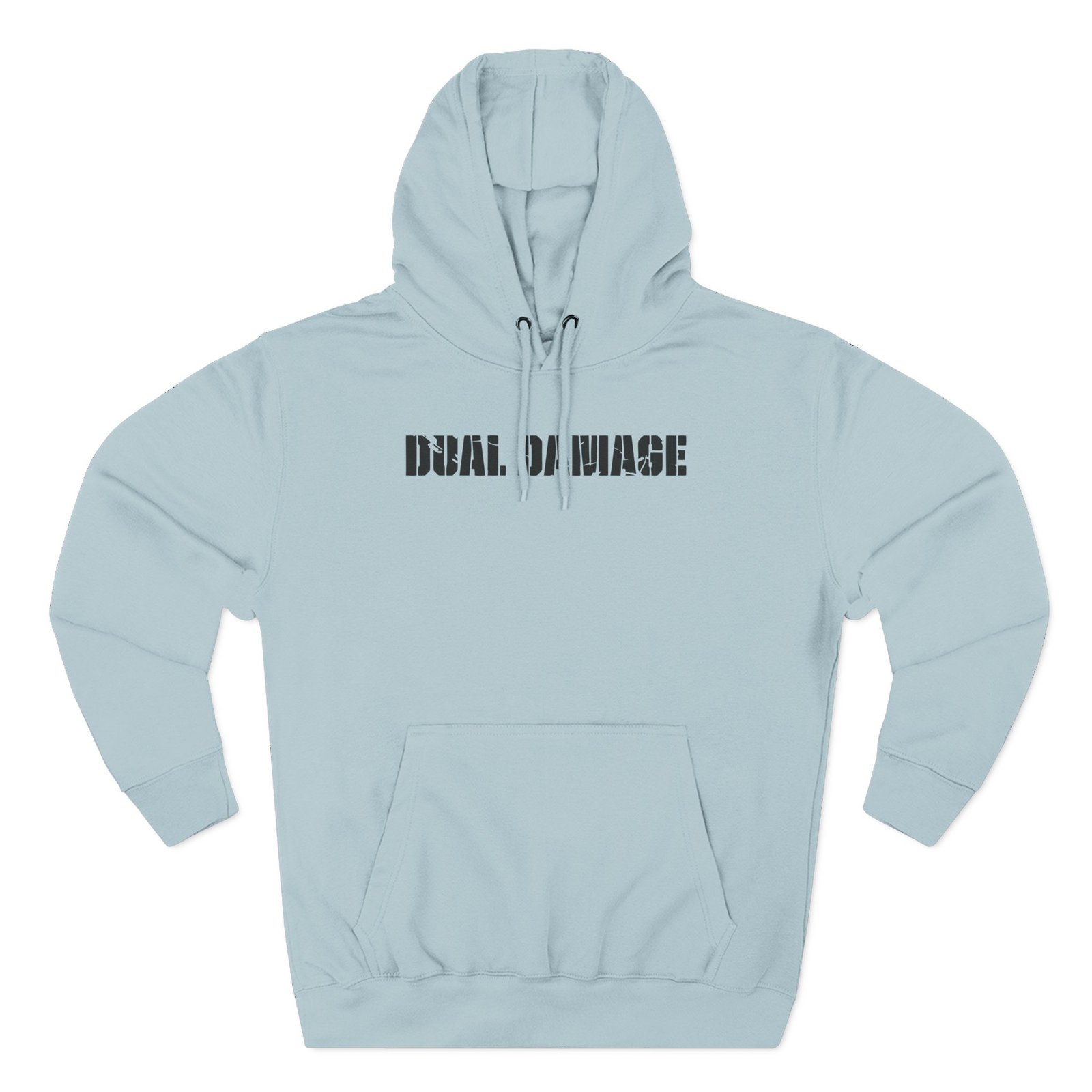 Dual Damage Three-Panel Fleece Hoodie