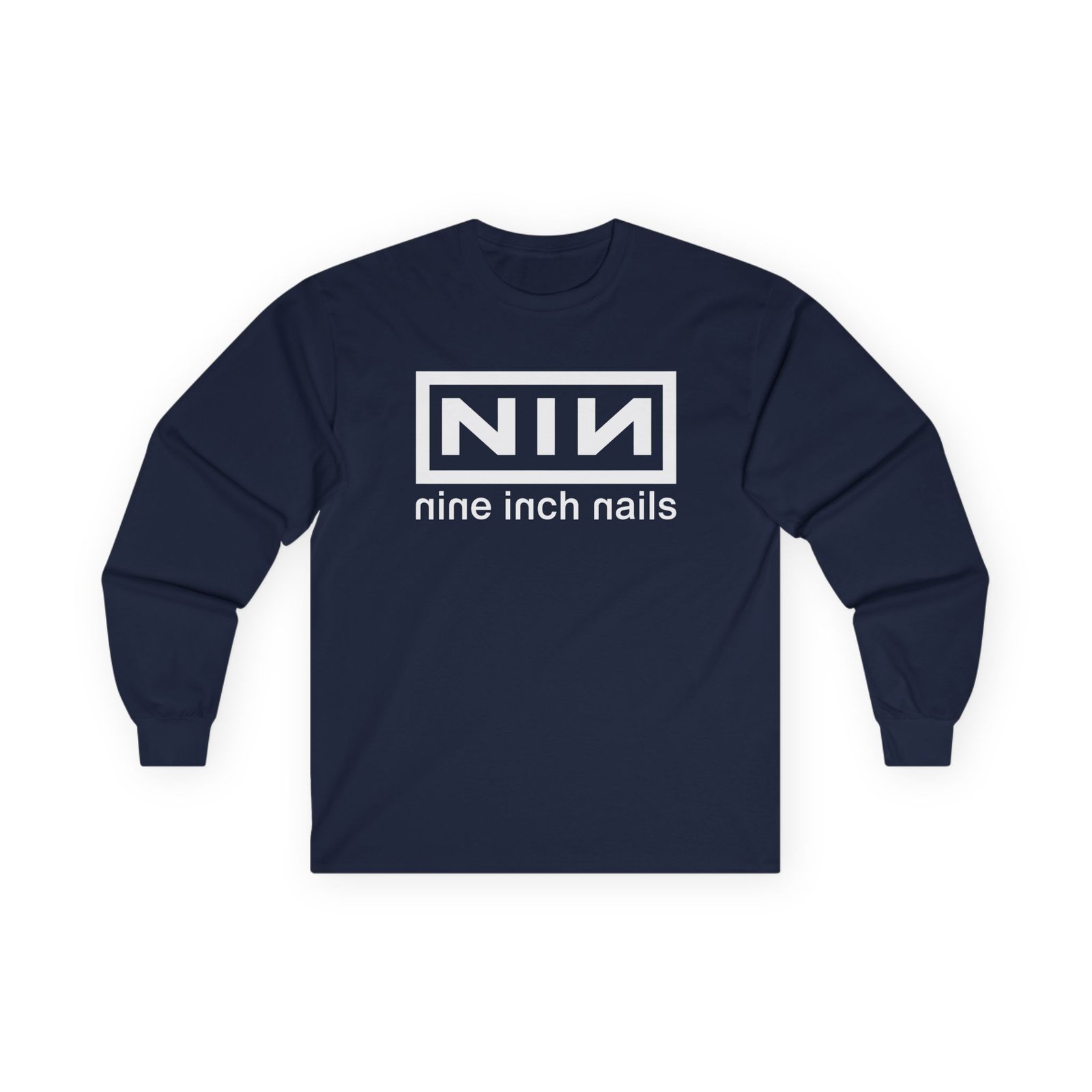 Nine Inch Nails PHM Era Logo Unisex Ultra Cotton Long Sleeve Tee