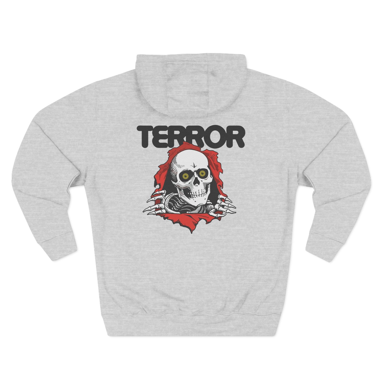 Terror Skeleton Three-Panel Fleece Hoodie