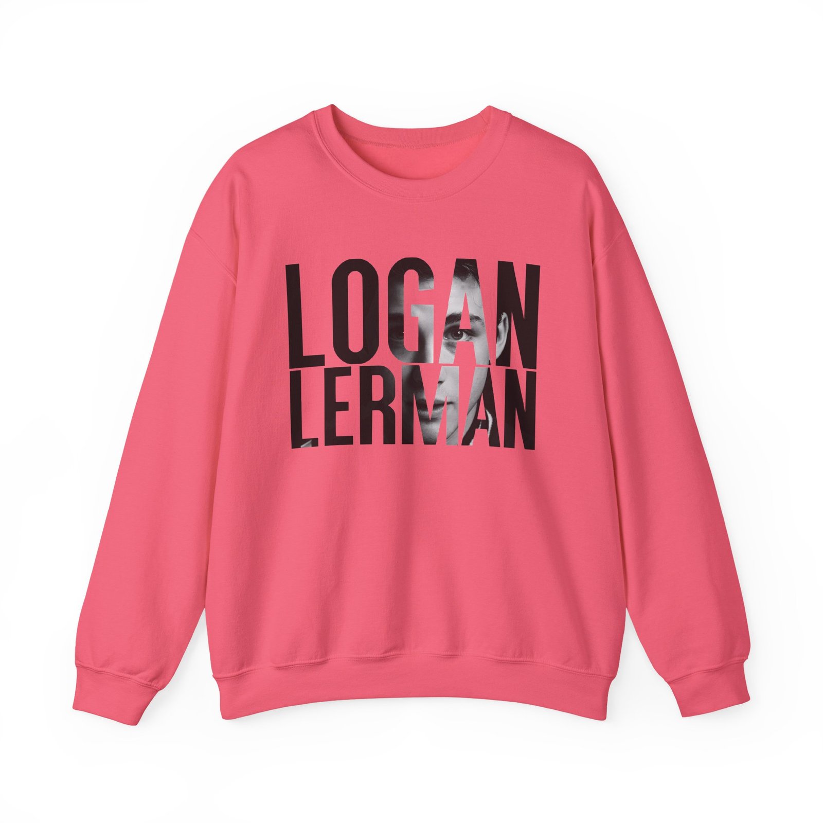 Logan Lerman Unisex Heavy Blend™ Crewneck Sweatshirt