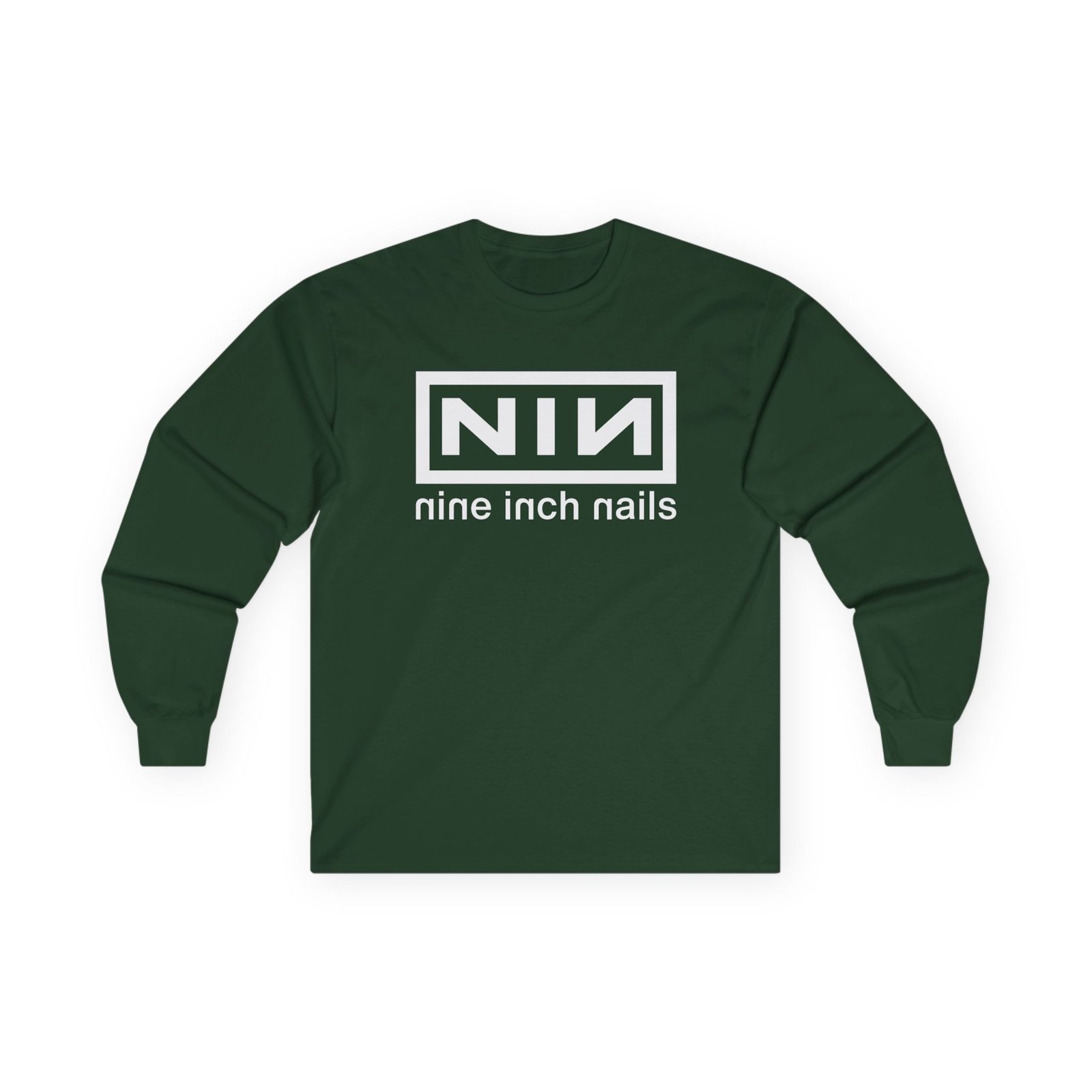 Nine Inch Nails PHM Era Logo Unisex Ultra Cotton Long Sleeve Tee