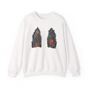 Undeath It's Time...to Rise From the Grave Tracklist Unisex Heavy Blend™ Crewneck Sweatshirt