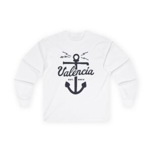 Valencia Anchor Unisex Ultra Cotton Long Sleeve Tee