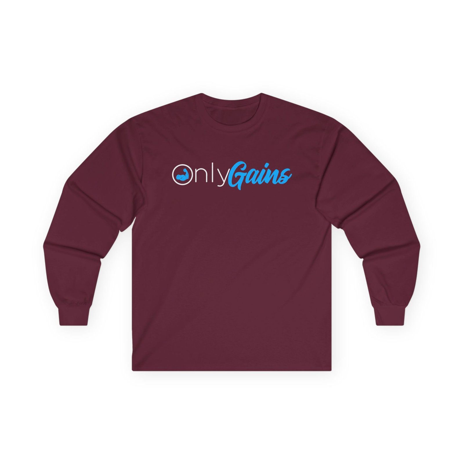 Dom Only Gains Unisex Ultra Cotton Long Sleeve Tee