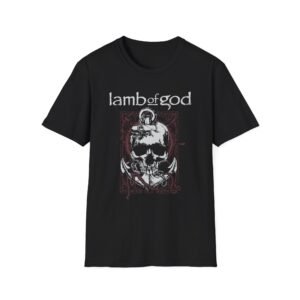 Lamb of God Anchor Skull Unisex Softstyle T-Shirt