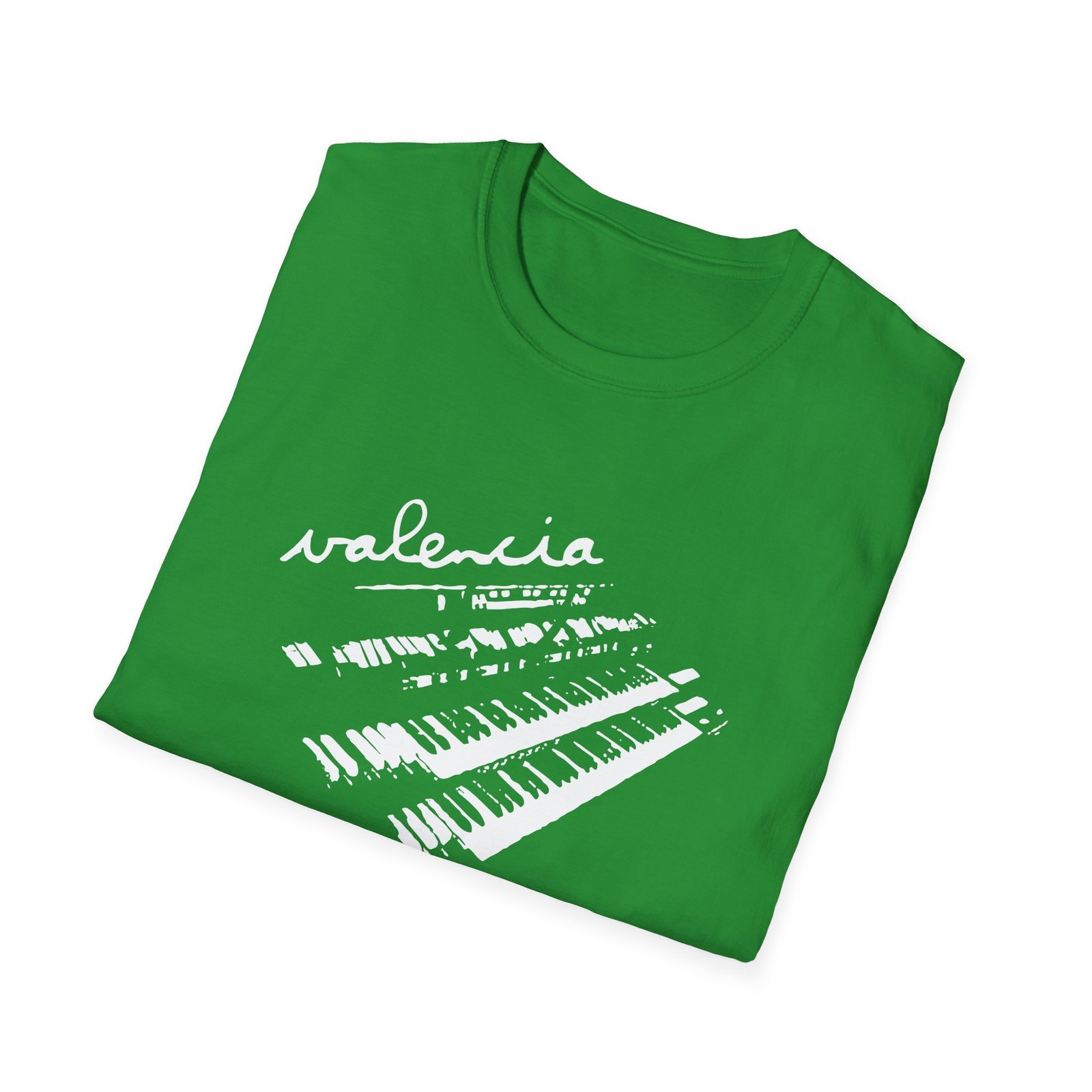 Valencia Piano Unisex Softstyle T-shirt