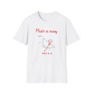 Math Unisex Softstyle T-Shirt