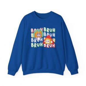 Lankybox Bruh Unisex Heavy Blend™ Crewneck Sweatshirt