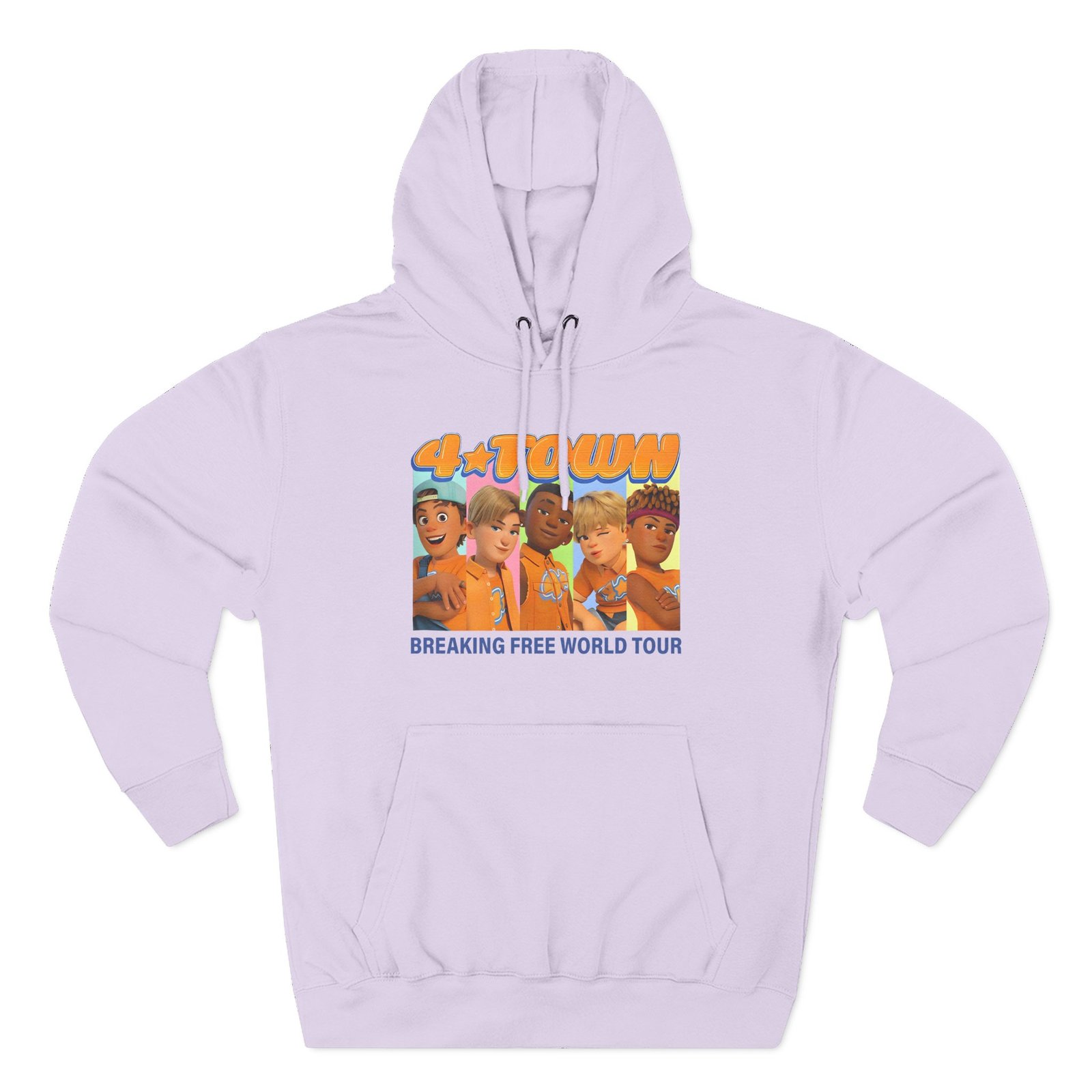 4town Concert Three-Panel Fleece Hoodie