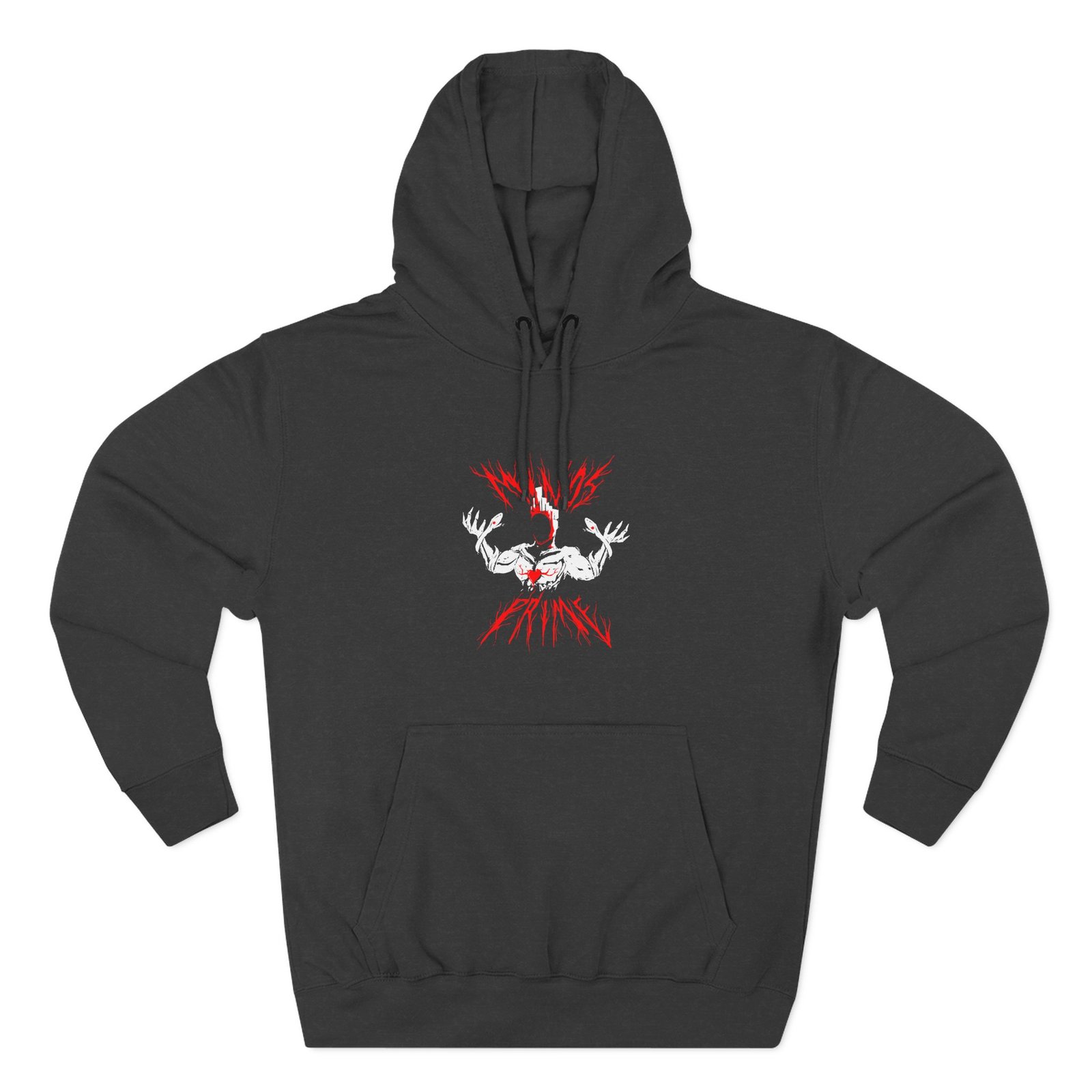 Ultrakill Minos Prime Metal Three-panel Fleece Hoodie