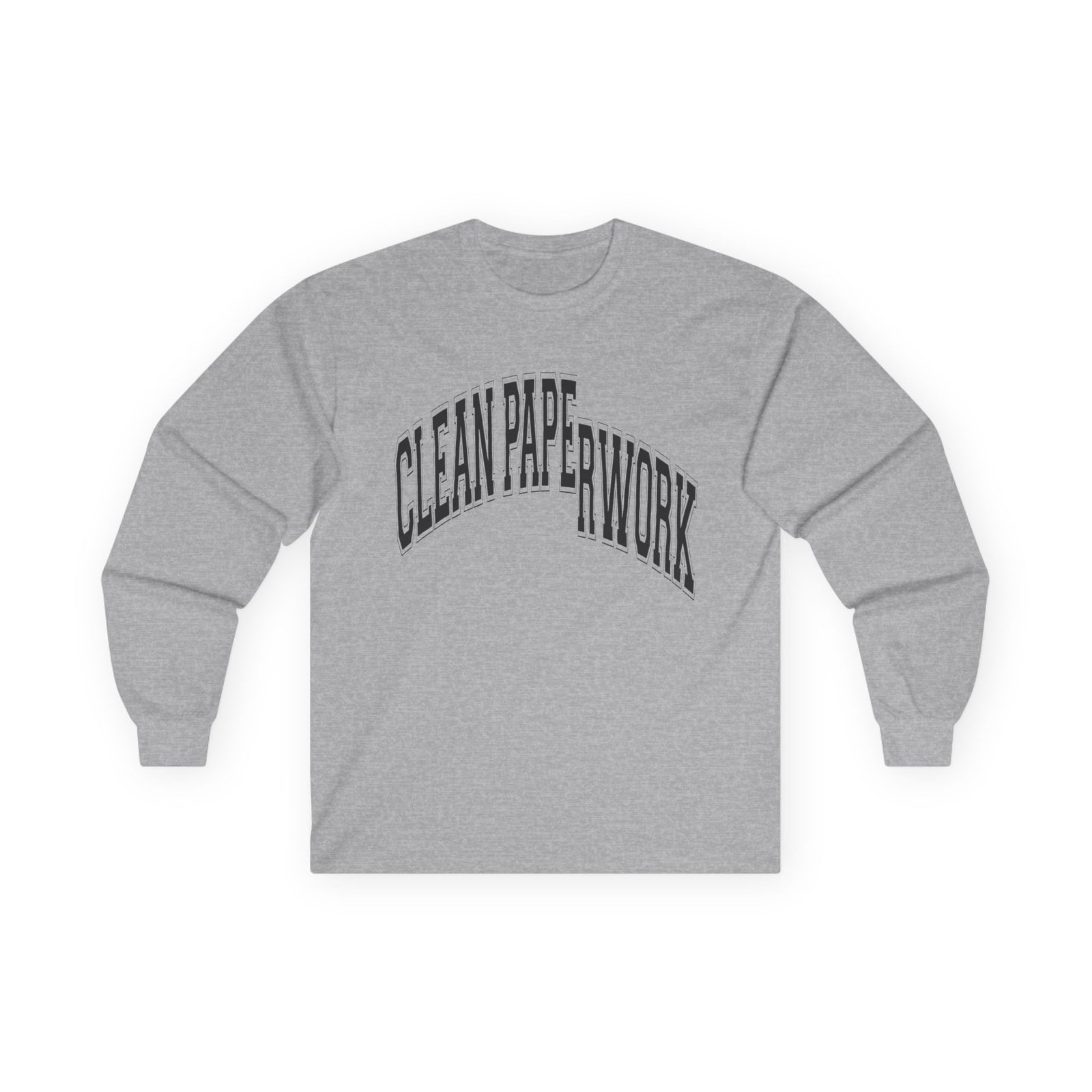 Hit Boy Clean Paperwork Unisex Ultra Cotton Long Sleeve Tee