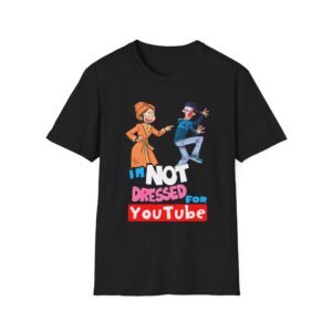 Fgteev Not Dressed for Youtube Unisex Softstyle T-Shirt
