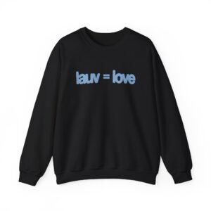Lauv = Love Unisex Heavy Blend™ Crewneck Sweatshirt