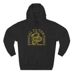 SD Gold Snake Logo Three-Panel Fleece Hoodie