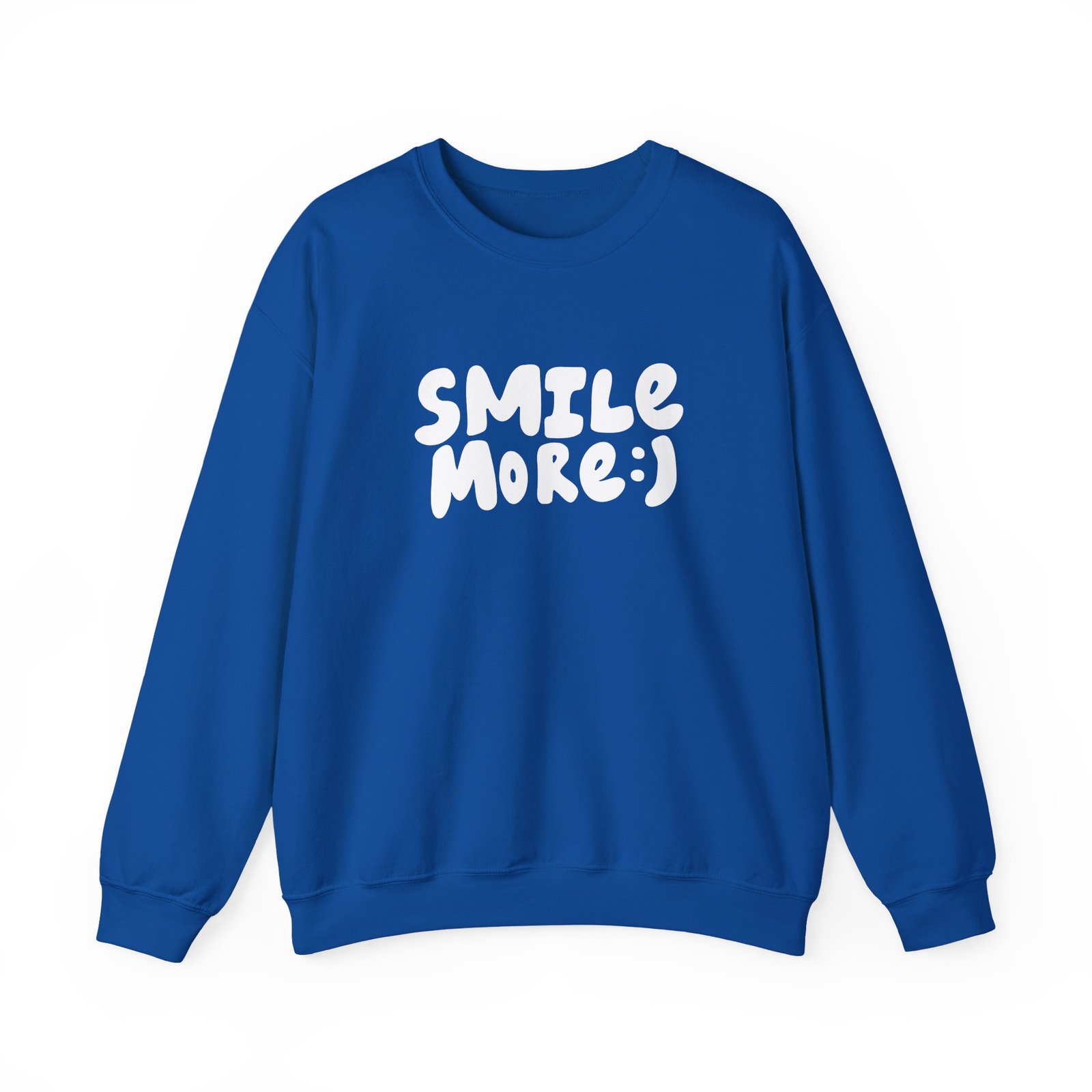 Roman Atwood Smile More Unisex Heavy Blend Crewneck Sweatshirt