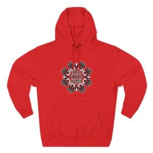 Lily Gladstone Three-Panel Fleece Hoodie