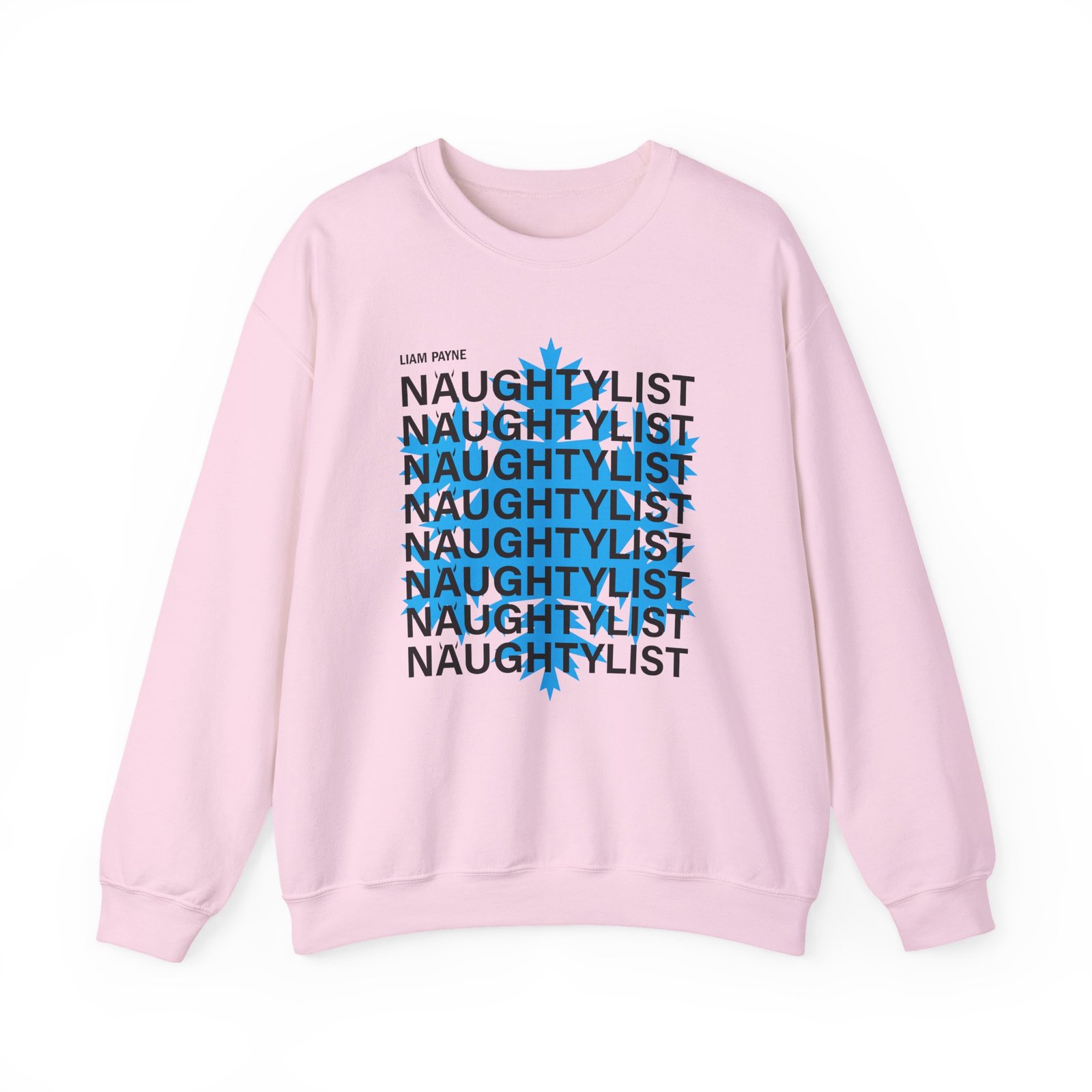Liam Payne Naughty List Unisex Heavy Blend™ Crewneck Sweatshirt