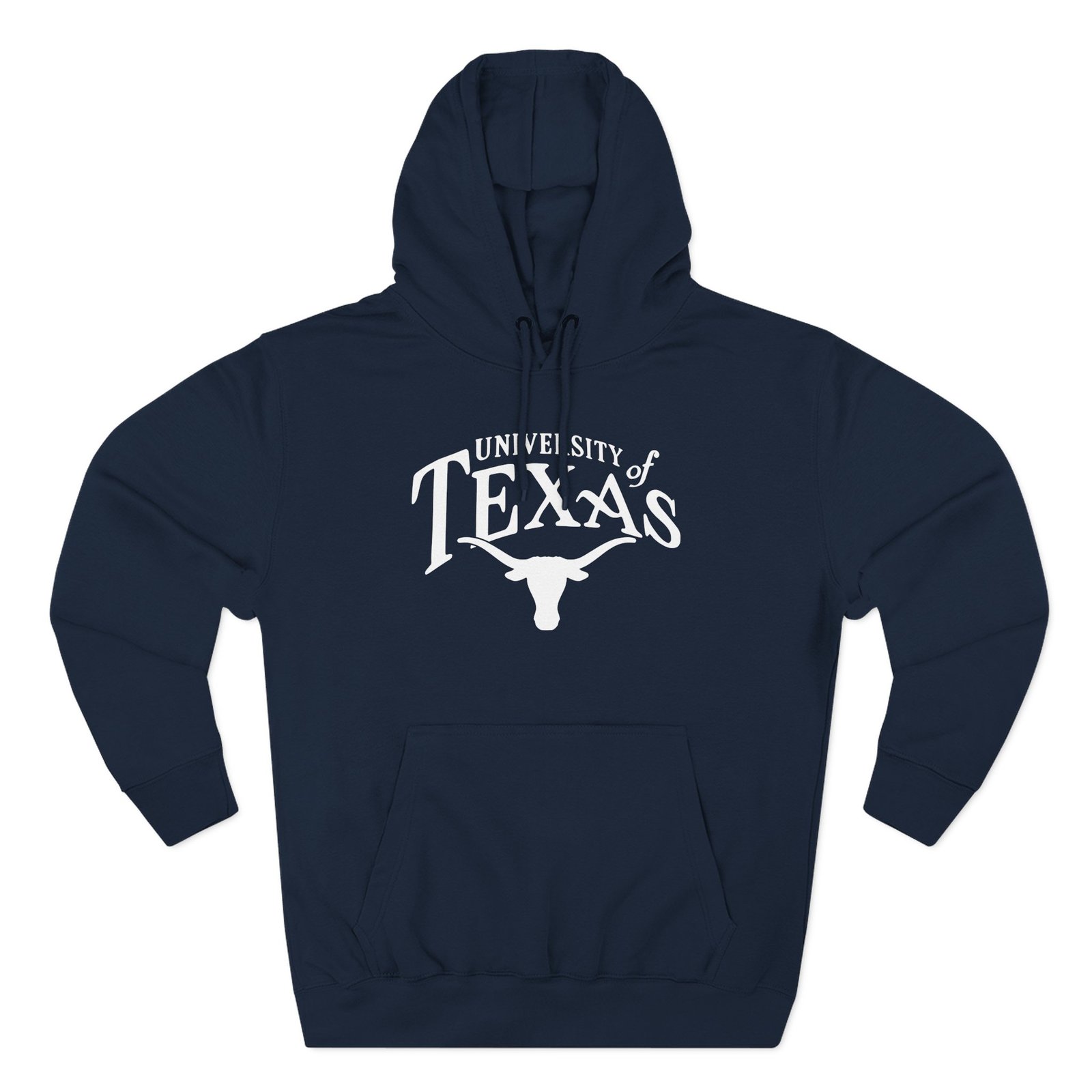 Texas Longhorns Pennant Three-Panel Fleece Hoodie