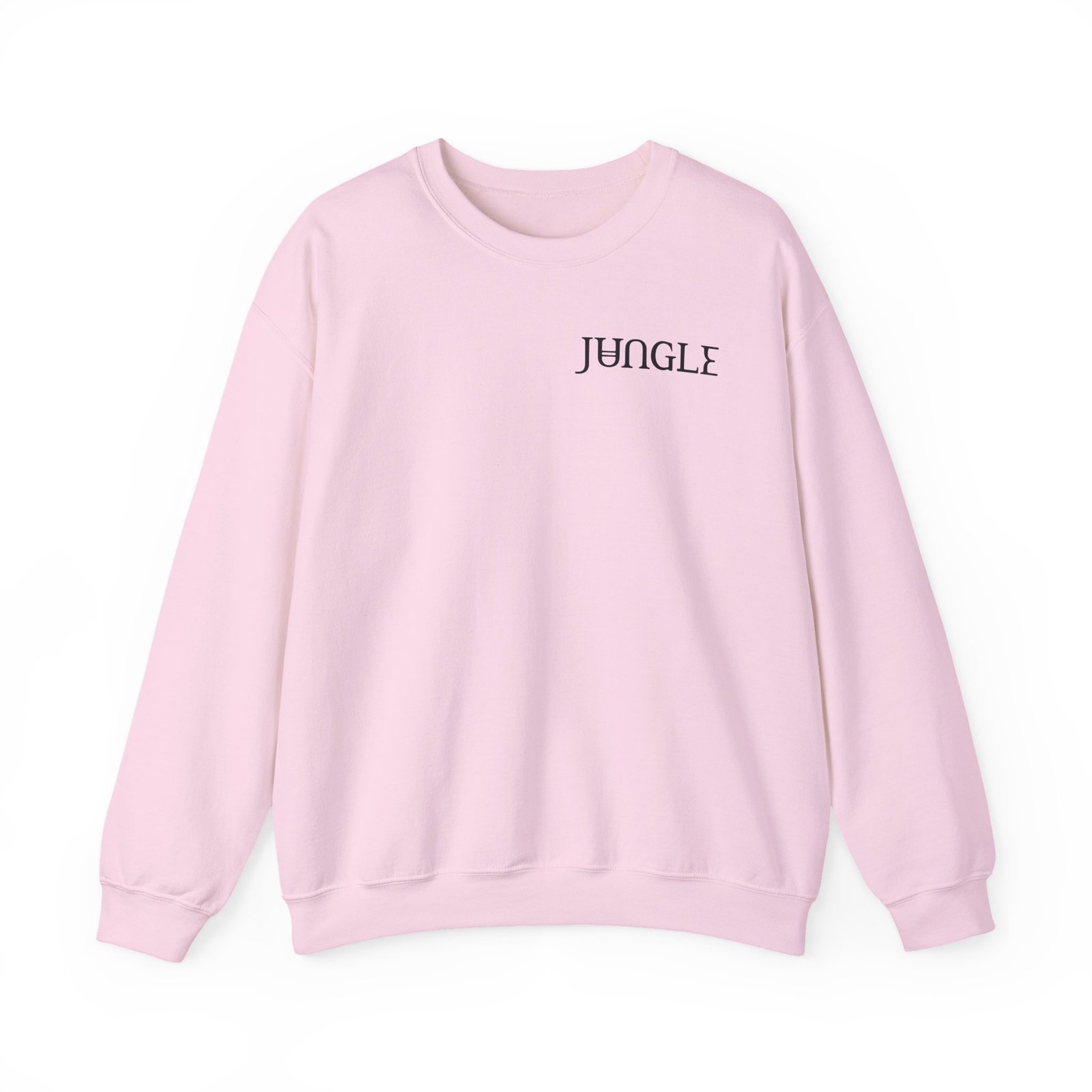 Jungle Black Hella Logos Unisex Heavy Blend™ Crewneck Sweatshirt
