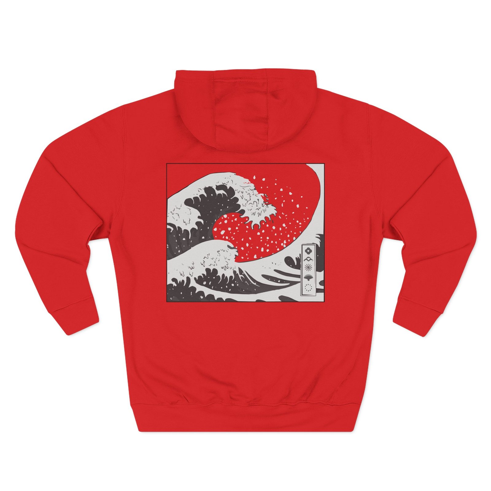 Kyedae Three-Panel Fleece Hoodie